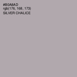 #B0A8AD - Silver Chalice Color Image